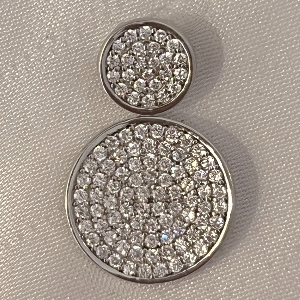 Sterling Silver and Cubic Zirconia Necklace Pendant
